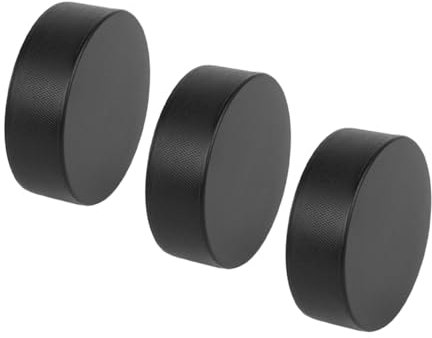 Yardwe Hockey-Pucks 3Er Set Schaumstoff Puck 2.95 Zoll Trainingspucks Für Eishockey Rollhockey Training Und Präzisionsschüsse
