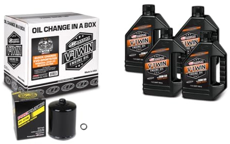 V-Twin Quick Change Kit Mineral w/Chrome Filter, Evo/Sportster