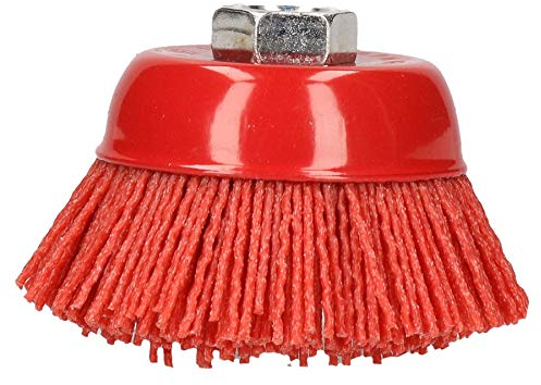 75mm Nylon Filament Abrasive Cup Brush Metal Polishing Grinder Rust Removal