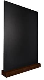 ALLboards Lavagnetta per gesso bifacciale formato A6 per Menu Tavolo - set 4 pezzi