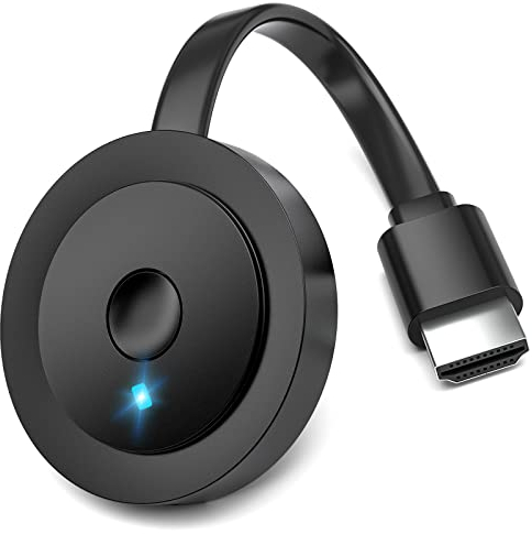 AT-MIZHI Wireless HDMI Dongle für Miracast - 4K HD Display WiFi für Streaming from Smartphone to TV/Monitor/Projector Support Airplay/Miracast/DLNA für Android/Windows/i-OS/Mac OS