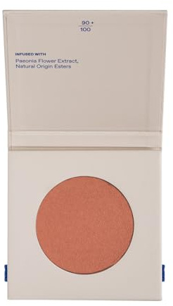 Korres naturlig fräsch blush almond brons 04, ultrakrämigt puderrouge med sammetslen textur, finish med satintouch för en naturlig lyster, med pionblomma extrakt, vegansk 4,5 g
