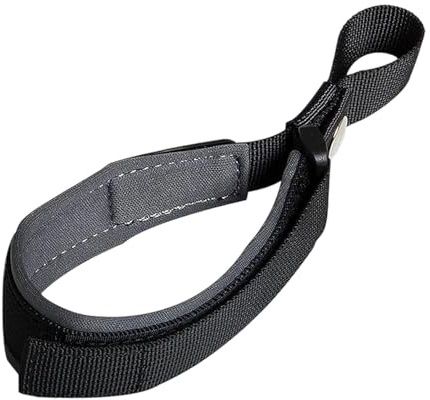 Colcolo Correa de muñeca para Perro de 50 cm, Correa de Seguridad para muñeca, Corta para Perro para Correr, Senderismo, exploración de senderos al, Gris