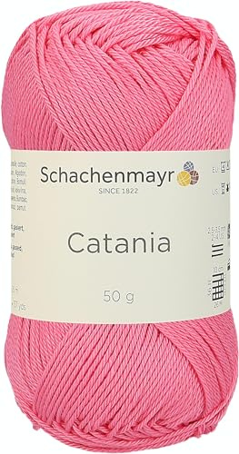 Schachenmayr Catania 9801210-00225 pink Handstrickgarn, Häkelgarn, Baumwolle