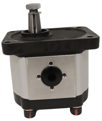 Ama Pompa Ad Ingranaggi Gruppo 2 Da 6,3cc Destra - Modello Standard Tipo Plessey C14 Con Coperchio E Base In Ghisa, Corpo In Alluminio E Flangia Europea