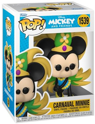 Funko Pop! Disney: MAtW - Carnaval Minnie Mouse - Vinyl-Sammelfigur - Geschenkidee - Offizielle Handelswaren - Spielzeug Für Kinder und Erwachsene - Movies Fans - Modellfigur Für Sammler und Display