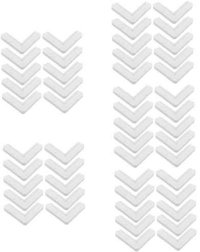 Artibetter 50piezas Soporte De Esquina De Ventana De Grados De Fijador Interior Para Marcos De Pantalla Resistente y Fácil De Instalar Accesorio De Para Ventanas y Puertas