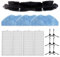 Set di accessori per spazzatrice Grundig include spazzole principali con spazzole laterali e filtri (A)