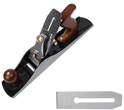 Xbsduih Cepilladora de madera cepilladora de acero cepilladora de mano cepilladora en voladizo para proyectos de acabado Carpintero europeo bricolaje modelado cepillo