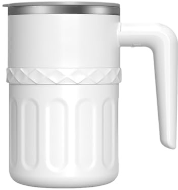 Générique Tasse Auto-Mélangeante | Gobelet À Boisson Magnétique Rechargeable Avec Couvercle | Tasse À Mélange Avec Affichage De Température | Pour Mélanger Boisson Chocolat Café Maison Cuisine