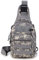 Rullar Small Hiking Daypack Tactical Sling Chest Bag Military Molle Multifunctional Shoulder Messenger Crossbody Backpack Hunting Camping Pack ACU Camouflage