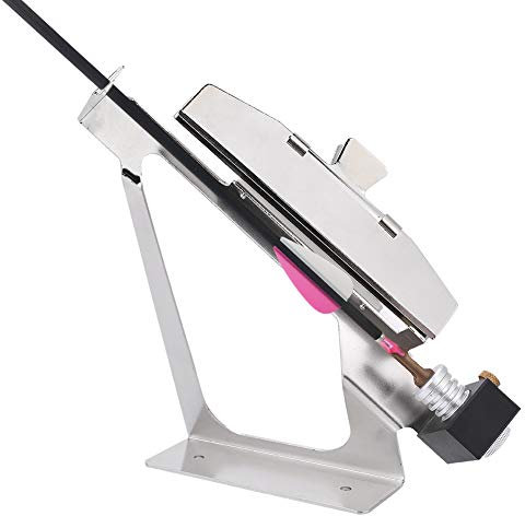 Yuehuamech Bogenschießen Fletching Jig Langlebiger Verstellbarer Bogenschießen Federstab Werkzeug DIY -Flügel Fletch Gerade Clamp Outdoor Sports Accessoires für DIY Bogenschießen -Werkzeug