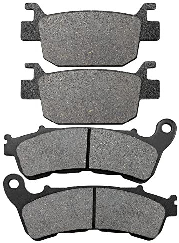 LOCOPOW Bremsbeläge vorne und hinten für Honda SH 300i SH300i 2007-2014, fürza 250 NSS250 2005-2008, fürza 300 NSS300 2013-2017