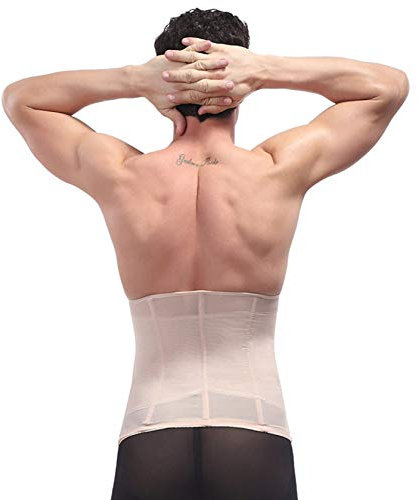 Midjetränare för män Shapewear Stretch mage fettförbrännare Bekväma bodys för män Magkontroll good