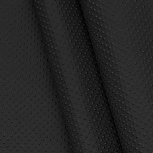 STOFFKONTOR Anti Rutsch Stoff mit Noppen - Meterware, Farbe Schwarz - zum Nähen von Homaccessoires UVM.