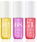 3 unidades de perfume en spray corporal para mujer, 90 ml, aroma de larga duración, perfume para mujer, set de perfume, hidratante, hidratante y aerosol para la piel