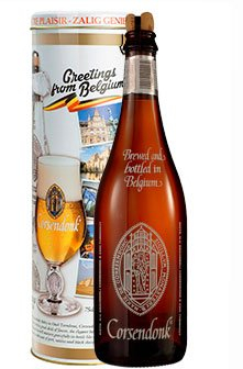 Bier Geschenk Set Corsendonk Agnus 0,75 l in Metalldose