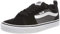 Vans Filmore Herren Sneaker, Suede Canvas Black Pewter, 41 EU
