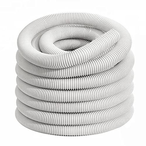 well2wellness Universal Schwimmbad Schlauch Poolschlauch - Durchmesser: 32 mm - Farbe weiß - 6 Meter - Schlauchleitung für Poolpumpe - Flexible Schlauchleitung - Formstabil - Made in Germany