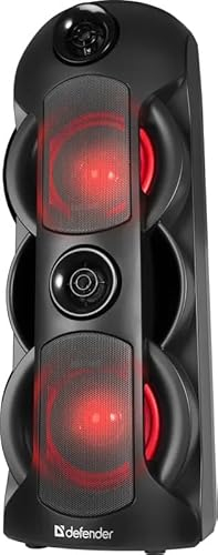 Defender Bluetooth Lautsprecher G78 - Boombox Musikbox Bluetooth, BT Speaker mit MP3-Player und FM-Empfänger, Unterstützung von USB-Speichern und MicroSD-Karten, True Wireless Stereo Soundbox Speaker