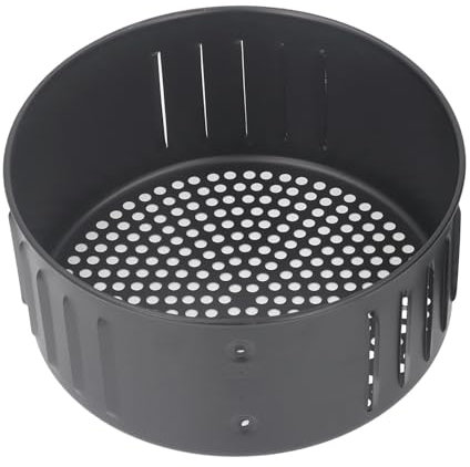 Cestello di Ricambio per Friggitrice Ad Aria, Scolapiatti Riutilizzabile in Acciaio Antiaderente da 2,6 Litri Accessori per Friggitrice Universale per Friggere Cottura