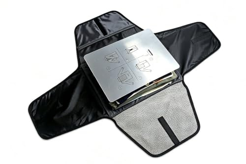 Slate Travel Garment Folder - 17 Packing Folder - Wrinkle Free Luggage Organizer