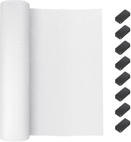 ULTECHNOVO 10M Grease Filters Paper, Universal Nonwoven Fabric Range Hood Filters Sheet, Cooker Hood Cleaning Grease Filters Extractor Fan Filter Paper Tools for Kitchen