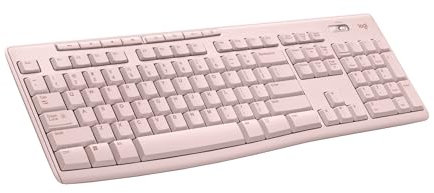 Logitech K270 Full Size Wireless Keyboard for Windows - Rose