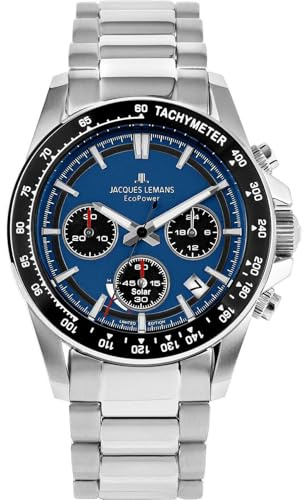JACQUES LEMANS Herrkronograf klocka 50-1c trendig kod 50-1C