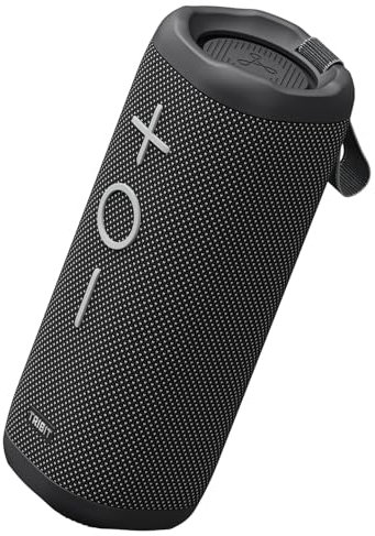 Tribit StormBox Lava Portable Bluetooth Speaker, 80W Loud Wireless Speaker, 24H Playtime, IP67 Waterproof, Bluetooth 5.4, Custom EQ, XBass, Built-in Mic, TWS Pairing for Camping/Beach/Party/Outdoor
