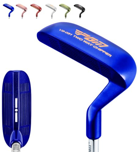 PGM TUG071-202 Ensemble de fers de golf pour homme NSR V – 7 pièces, droitier, tige en carbone noir R Flex