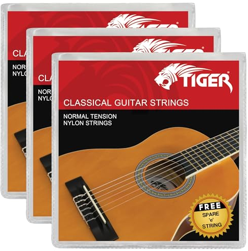 TIGER 3 Stück Konzertgitarre saitensätze