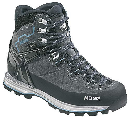 Meindl Damen Wanderstiefel, Anthrazit Azurblau, 38.5 EU