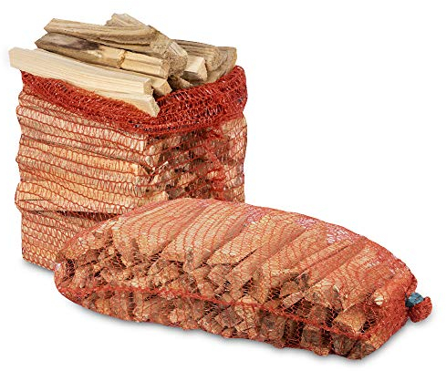 MHL Stecchette in Legno Accendifuoco in Rete Certificata Enama Classe Qualità A1-5 Kg