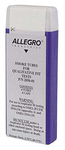 Allegro Glass Smoke Tube, Break-off Tip, For Use With Standard Smoke Test Kits - 2050-01