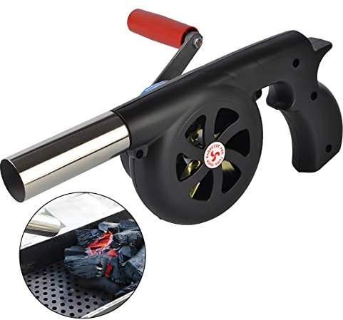 Ventilador de Barbacoa Manual Soplador de Barbacoa Portátil para Barbacoa, BBQ Soplador de Aire Herramientas de Fuego para Cocinar al Aire Libre Picnic Camping