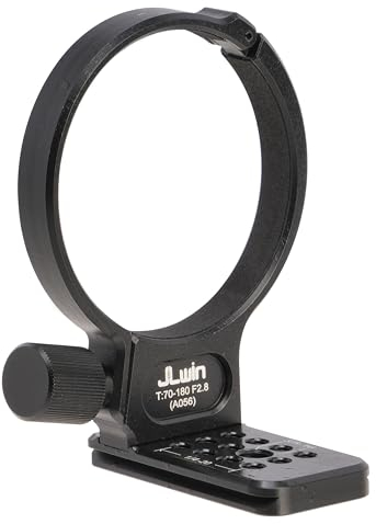 FOTGA Metall Objektiv Stativhalterung Stativschelle Halterungsring für Tamron 70-180mm F/2.8 Di III VXD (A056) Objektiv, unten mit 1/4 & 3/8 Schrauben Schnellwechselplatte für Acra-Swiss-Stativ
