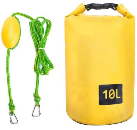 XJKLBYQ Anchor de Barra de Arena Anchor PWC Kayak Canoas 10L Bolsa Seca Impermeable con boya de Gancho de línea, Ancla de Arena en Bote
