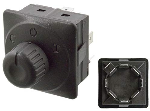 febi bilstein 100873 - Interruttore per regolazione dello specchio, 1 pezzo, colore: Nero