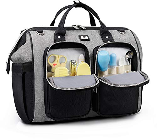 Pomelo Best Baby Changing Bag with Pram Clips and Changing Mat