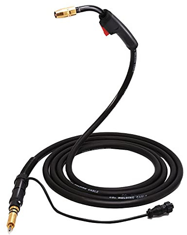 MULMART 15FT M-150 M-15 M15 M150 MIG Welding Gun Welding Torch Stinger Replacement for Miller 150A,Millermatic 90, 35/120 / 130 / 130XP /135 / 140s / 150/175 / 180s /185,Hobart IronMan 210