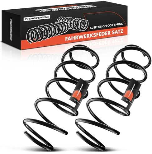 Frankberg 2x Muelles de chasis Muelles de suspensión Compatible con 207 CC WD 207 WA WC 207 SW WK Replace# 5002KF,RH3537