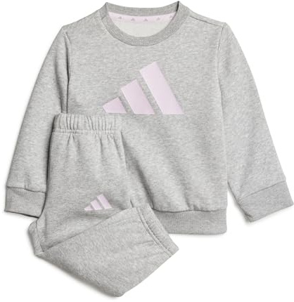 adidas Pantaloni da jogging unisex per bambini, 18-24 mesi