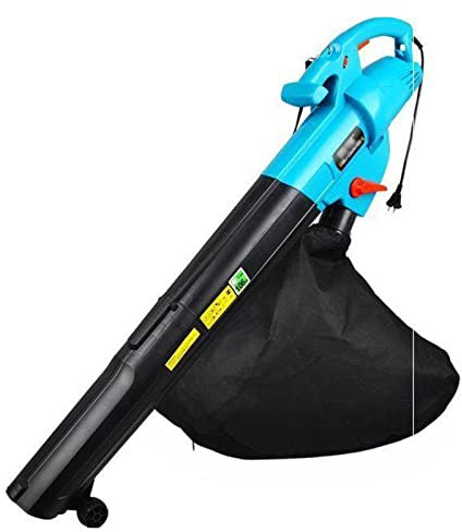 Aspirapolvere elettrico 2 in 1 Collettore di polveri/ventilatore Macchina for raccolta foglie da giardino Trituratore Soffiatore 3000W per professionisti e fai da te
