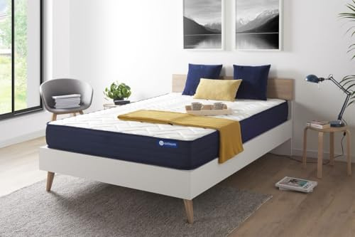 Matelas Actilatex Life 140 x 190 Latex et mémoire de Forme - Epaisseur : 22 cm - Confort : Très ferme22Très Ferme