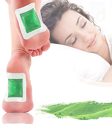 ZhiLianZhao Fußpflege Pads, Natürliche Detox Fußpflaster mit Einfach Bedienen, Umweltschutz, Atmungsaktiv, Hautfreundlich für Fußpflege Entfernen Verunreinigungen (100 pcs)