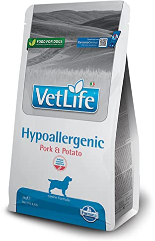 VET LIFE NATURAL DIET DOG HYPOALLERGENIC PORK & POTATO 12 KG