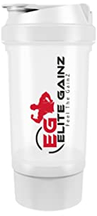 Elite Shaker 360 100% Leak Proof, BPA & DEHP free, With 150 ML Compartment