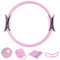 Pilates Set für Zuhause | 5 Teilige Pilates Ring Kit | Pilatesring Ausrüstungsset mit Pilate Ball und Widerstandsbändern zum Dehnen und Stärken des Rumpfes | Pilate Zubehör für Zu Hause Fitnessstudio