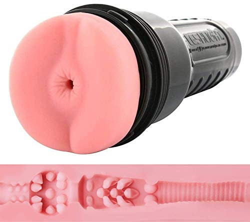 Fleshlight Pink Butt Destroya - Masturbateur Homme Real Experience - Sensation Intense - Facile à Nettoyer